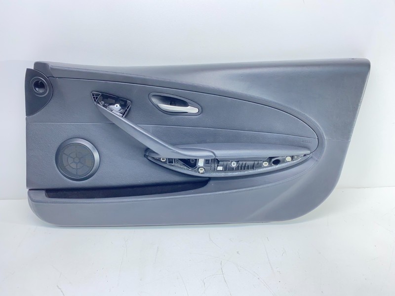 06-10 BMW E63 E64 M6 Front Right Passenger Door Panel Black Merino Leather OEM✅