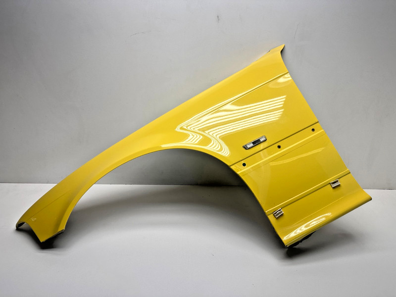 BMW E36 318i 318is M3 2DR Front Left Fender Panel Dakar Yellow OEM 100K Miles