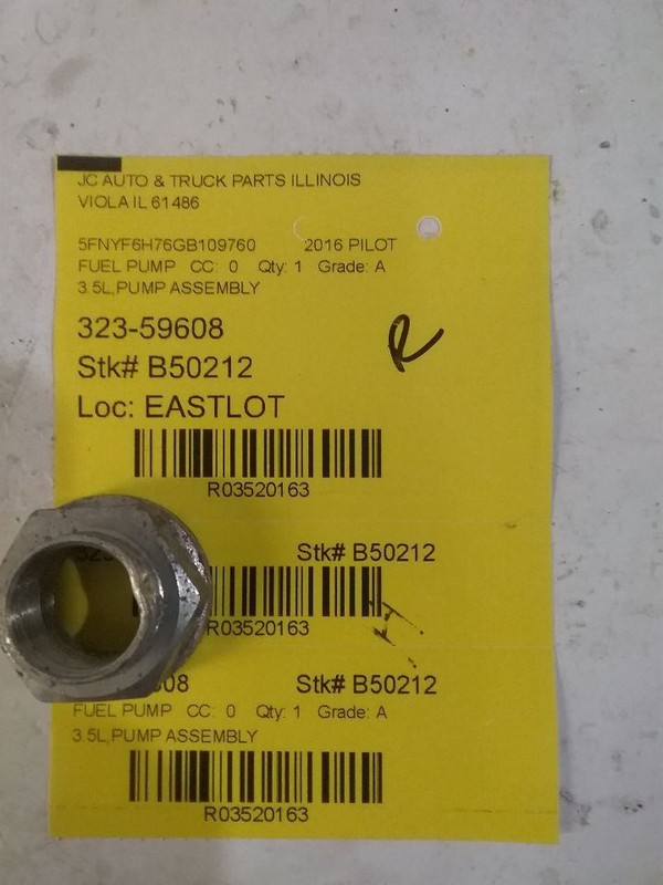 Fuel Pump Assembly Tank Mounted Fits 14-20 MDX 3520163