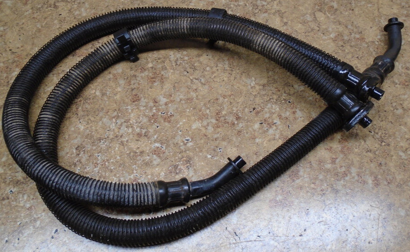 1987 Honda TRX350 TRX 350 4x4 ATV Engine Oil Line Hose Tube Motor Cooler 1986 87