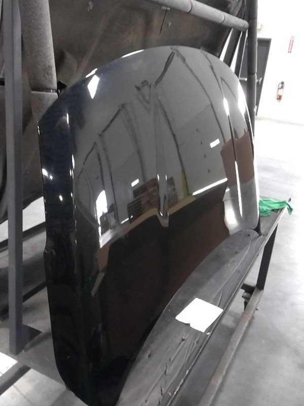 2019 Nissan Versa OEM Used Hood Panel Black 4DR Sedan F51009KKMA 74000 Mi