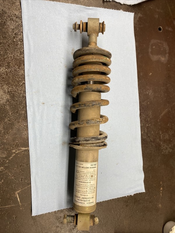 1983 - 1986 YAMAHA YTM225DX 225DR Rear Shock Absorber Good # 12