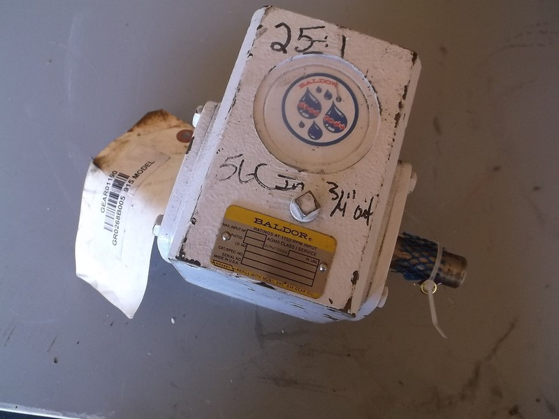 Baldor GR0268B005 Gear Reducer 25:1 WDF-915-25-E5-G *FREE SHIPPING*