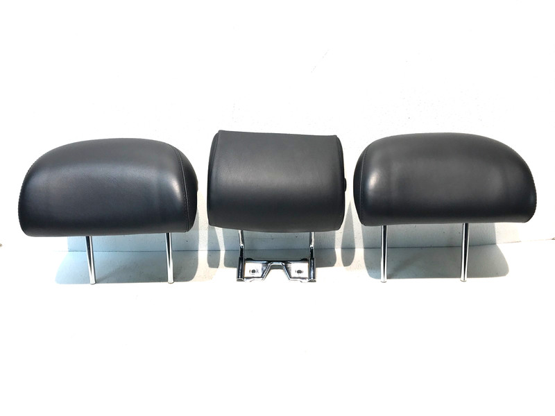 07-09 Lexus XF40 LS460 Rear Seat Headrest Head Rest Set of 3 OEM