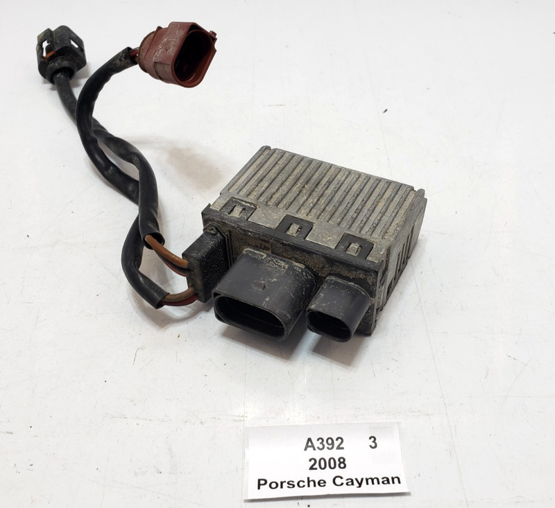 ✅ 05-12 OEM Porsche Cayman S 987 Boxster Cooling Fan Control Module Unit