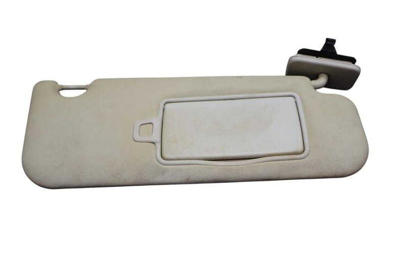 17-20 Jaguar XE Front Right Passenger Side Sun Visor Sunvisor Tan OEM