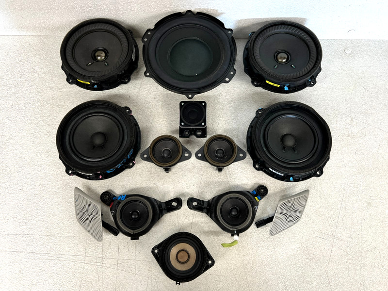 ⭐2021-2025 KIA SORENTO FRONT/REAR SIDE DOOR AUDIO SOUND SPEAKERS SET OEM LOT2700