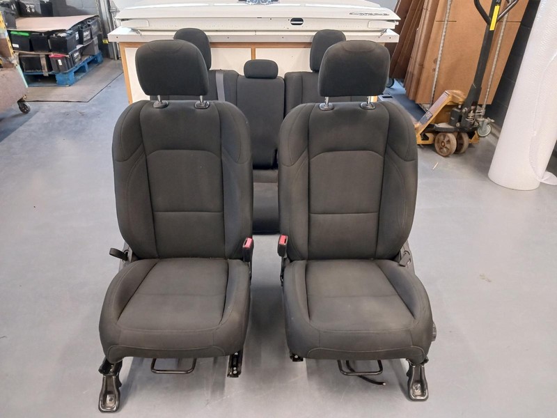 20-'24 JEEP GLADIATOR Complete black cloth Seat Set manual adjust OEM