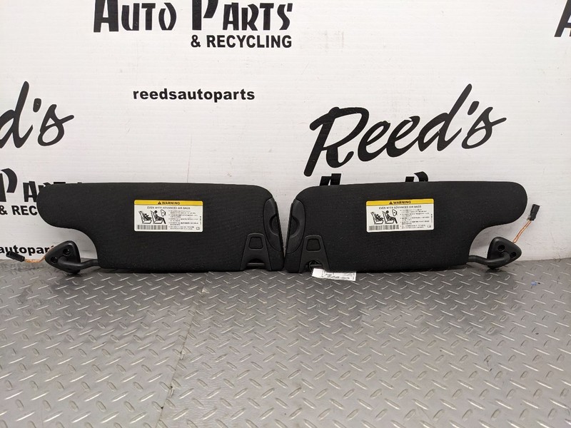 Driver Left & Passenger Right Sun Visors Fits 18-23 CHALLENGER 1154129