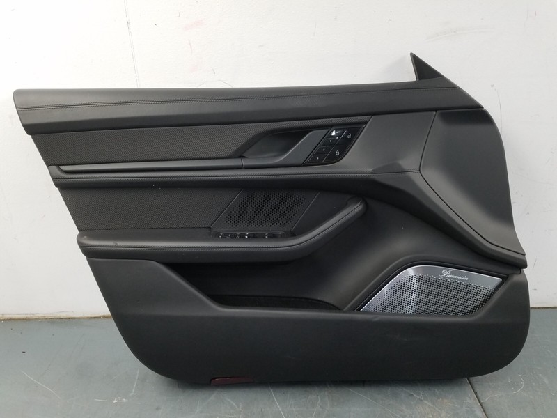 2021 Porsche Taycan Turbo S Left Front Driver Door Panel #3890 VV11