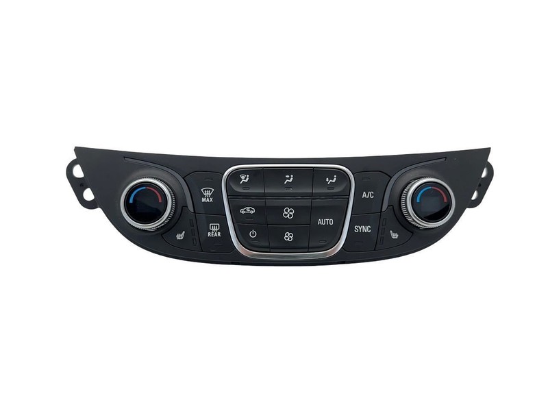 2019-2025 Chevrolet Malibu Heat/AC Controller With Heated Seat Black