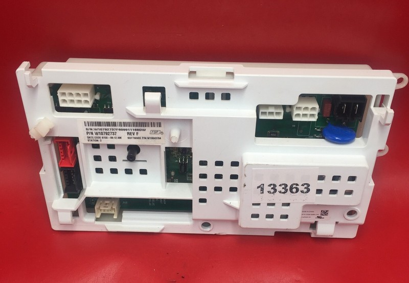 WHIRLPOOL WASHER CONTROL BOARDW10792737 REV F WD-13363
