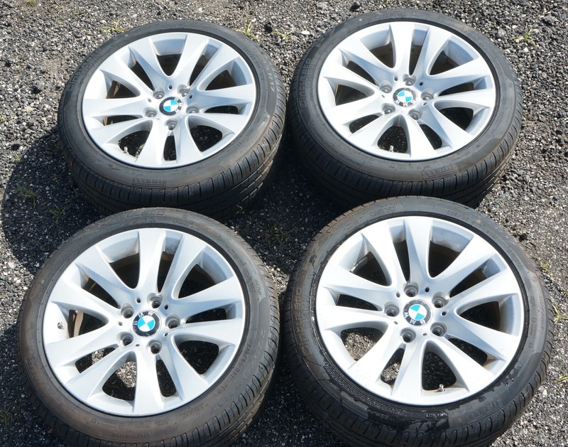 2007 - 2013 BMW 335i328i CONVERTIBLE COUPE SET OF WHEEL AND TIRES 225/45 R17