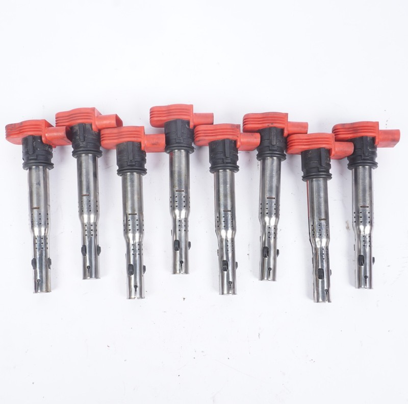 2004- 2010 Audi A8 A8L 4.2L Ignition Coil 06E905115D Set Of 8OEM