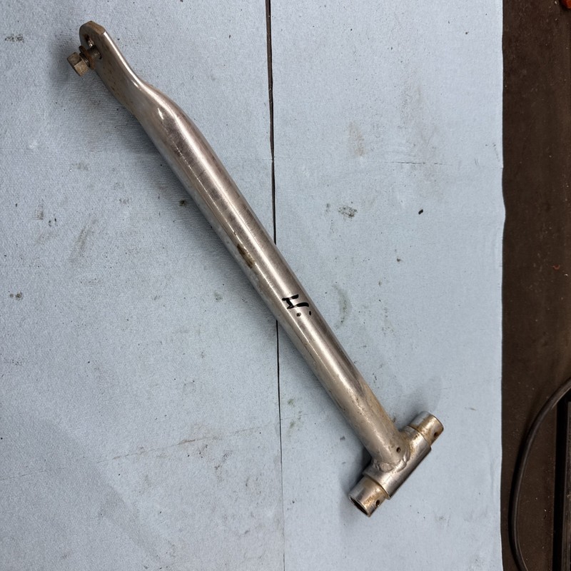 1970’s Harley Davidson AMC Vintage Golf Cart Trike Front Chrome Bumper Support