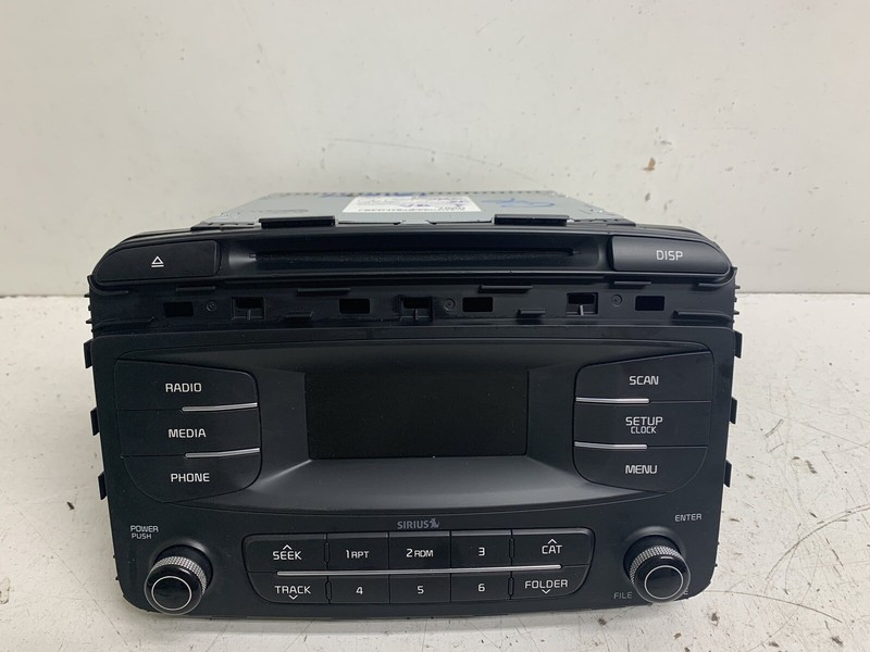 2016-2018 Kia Sorento NON-NAV NON-TELEMATIC 96170-C6000WK Radio Stereo Sirius XM