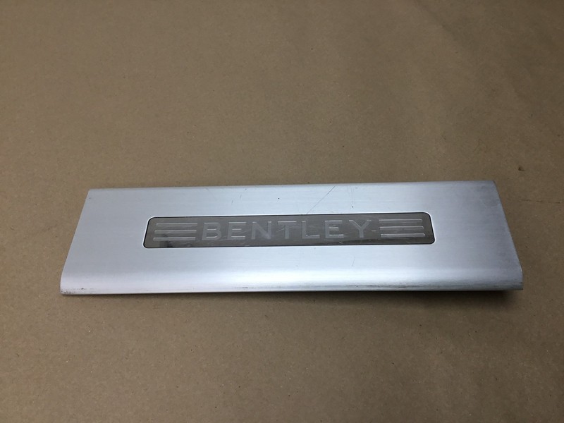 Bentley Bentayga 2019 Rear Right Pass Door Sill Scuff Plate Trim Cover 16-20 :Y