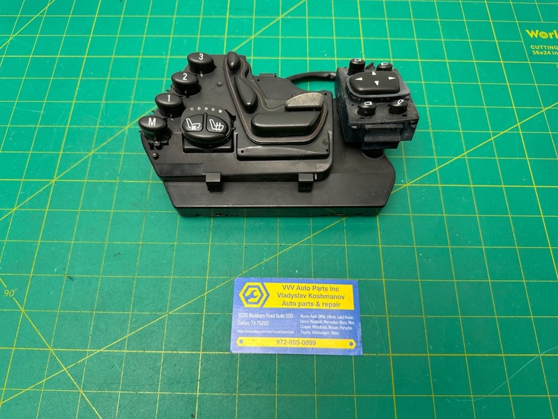 00-06 Mercedes CL500 C215 - FRONT LEFT DRIVER SEAT CONTROL SWITCH MODULE OEM