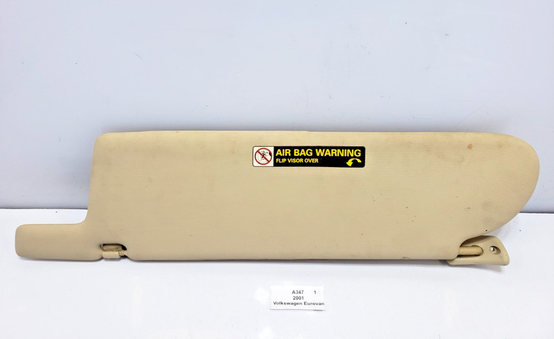 ✅ 99-04 OEM Volkswagen Eurovan MV Front Right Passenger Sunvisor Sun Visor NOTE*