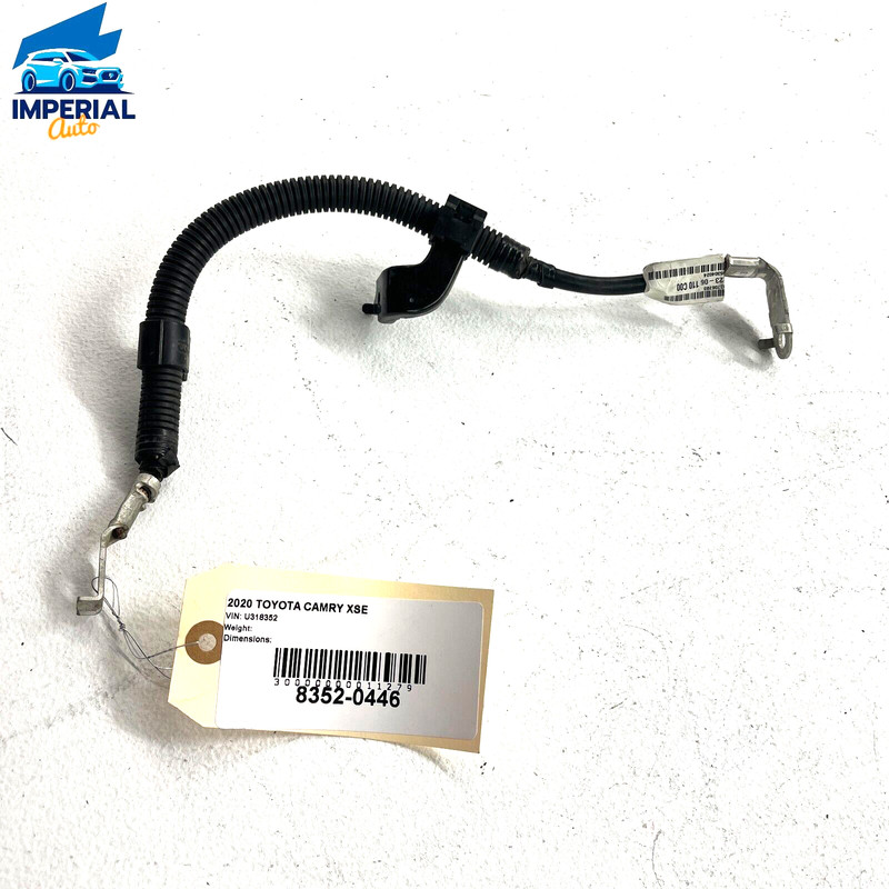 TOYOTA CAMRY XSE 2018 - 2023 2.5L NEGATIVE BATTERY CABLE WIRE WIRING HARNESS OEM