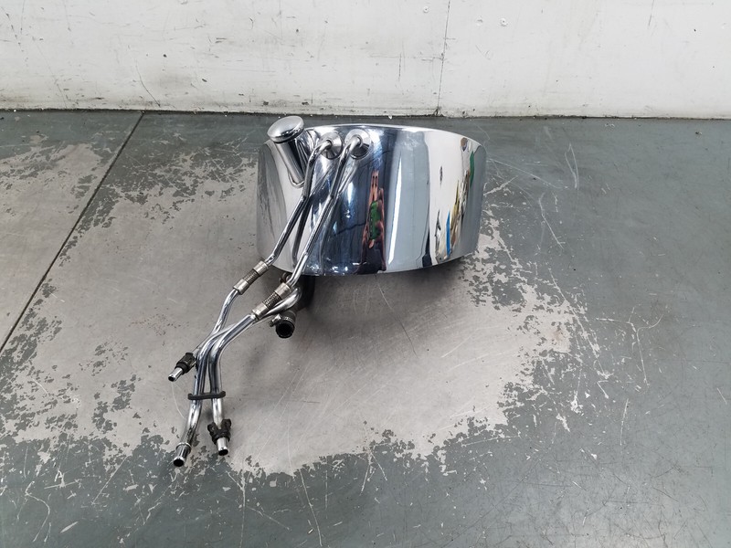 2007 07 Harley Softail HeritageChrome Oil Tank #4186 P3