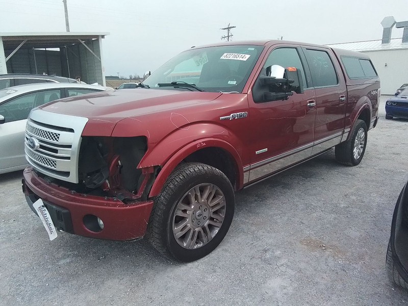 2013-2014 Ford F150 Front Driver Roof Curtain Air Bag Crew Cab from 11/28/12