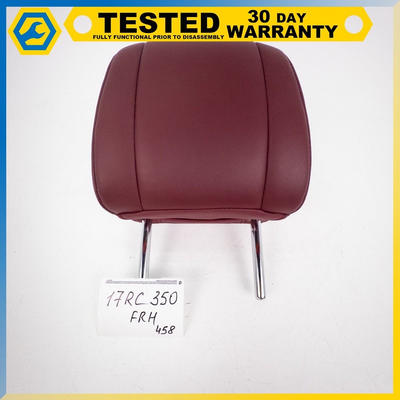 15-18 LEXUS RC300 RC350 FRONT RIGHT OR LEFT SEAT HEADREST HEAD REST OEM
