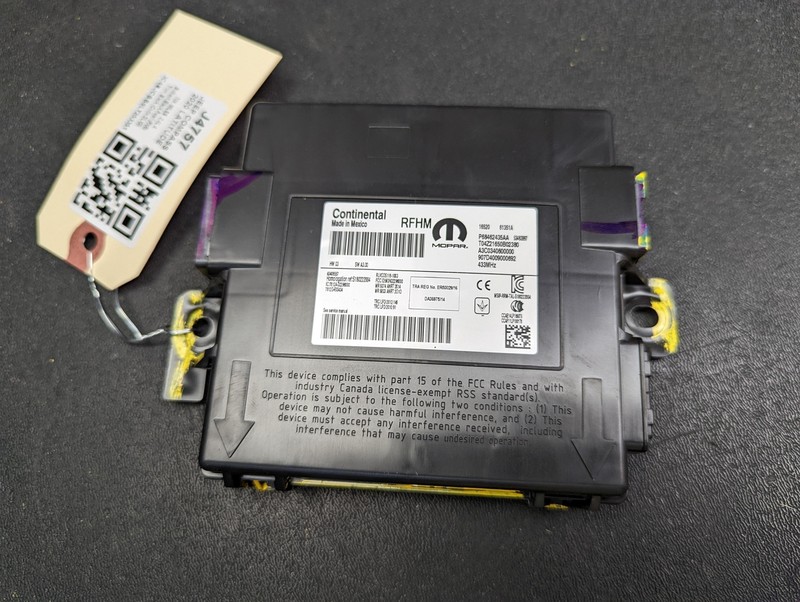 Keyless Entry Receiver 2020 Jeep Compass 68462435AA