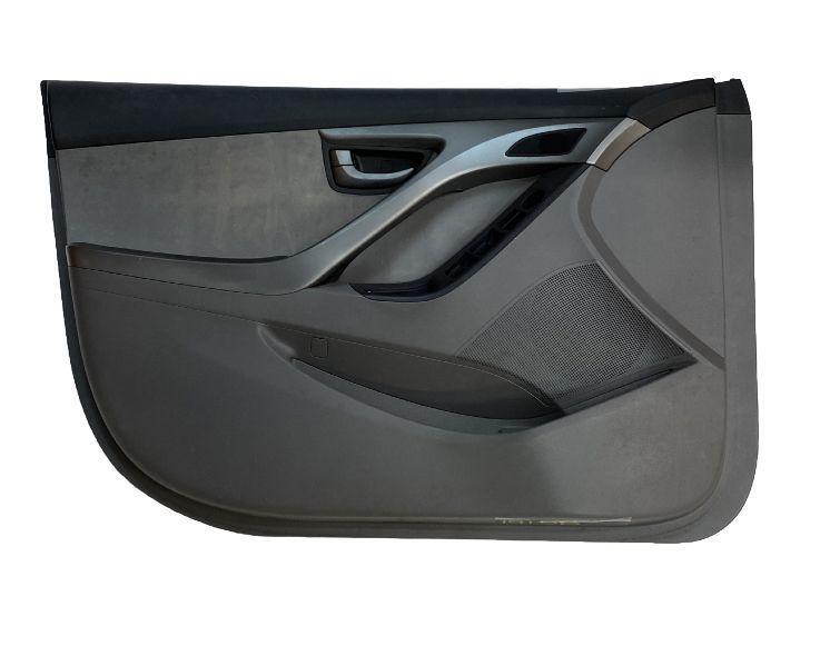 Hyundai Elantra door panel trim 14 16 front left side gray asy OEM 823053X042RAS