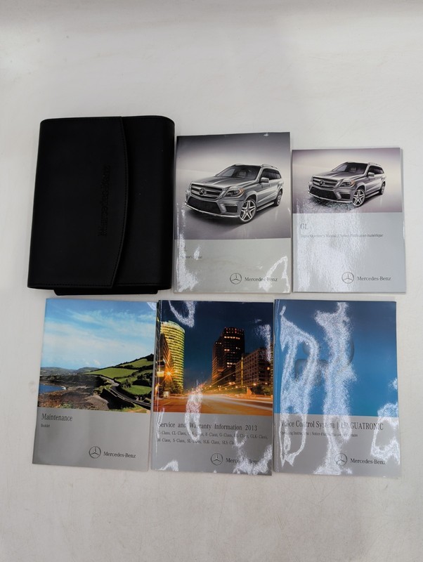 2013 MERCEDES GL GL450 GL550 GL350 GL63 OWNERS MANUAL SET
