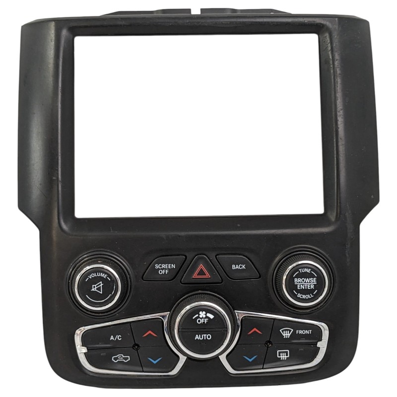 2013-2023 Dodge Ram 1500 Heater Air Climate Temp Control Display Bezel Trim OEM