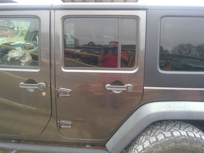 Driver Rear Side Door Full Door VIN W 6th Digit Fits 11-18 WRANGLER 587847