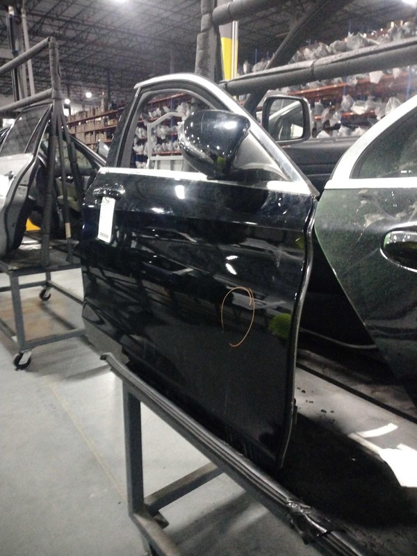 2017 Mercedes-Benz C-Class Front Right Door Black 4DR SED Used OEM Part 633543
