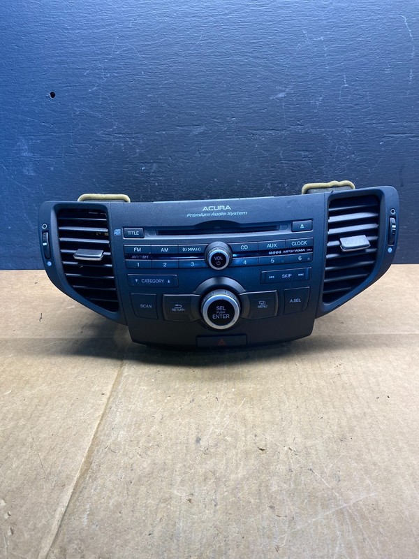 2009 to 2010 Acura TSX AM/FM CD Player Radio Audio System Air Vent OEM ad3614 DG