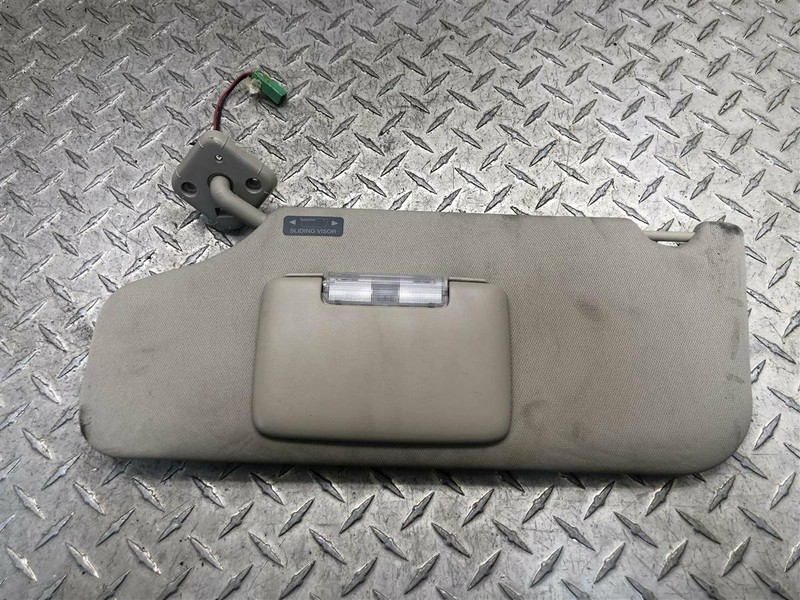 11-14 FORD EDGE MKX DRIVER CLOTH SUN VISOR OEM 268-01059R