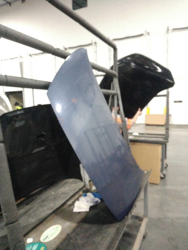 2016 KIA RIO OEM Used Blue Hood Panel 664001W010 4DR SED BLU 101K Mileage