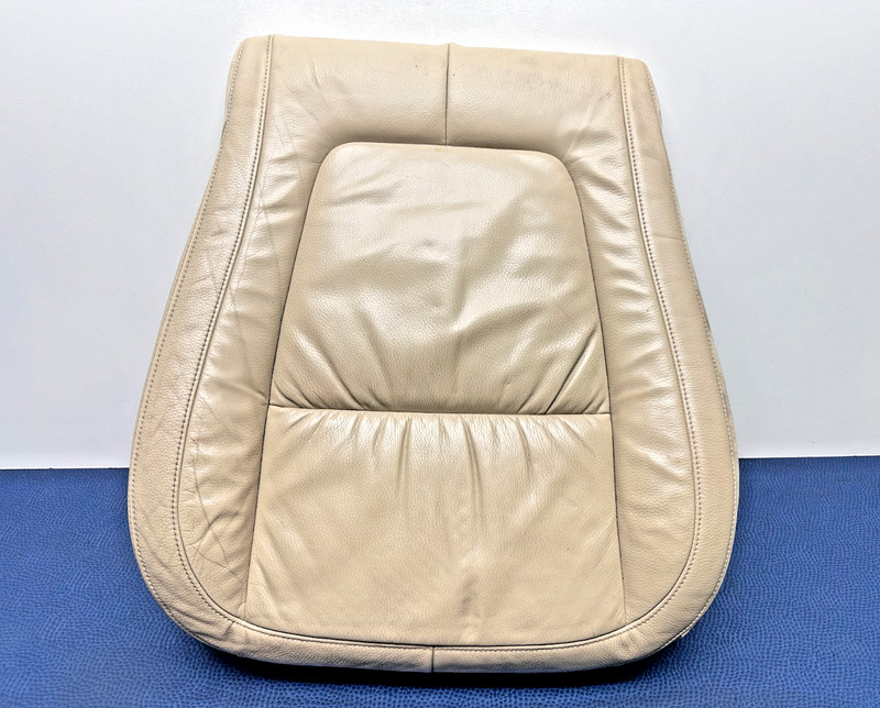 10-11 Jaguar X250 XF Front Right Passenger Lower Seat Cushion Bottom Beige OEM