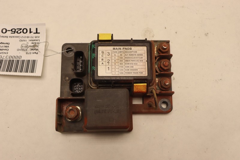 2008-2017 FREIGHTLINER CASCADIA 125 BATTERY PNDB MIN FUSE TERMINAL BLOCK OEM
