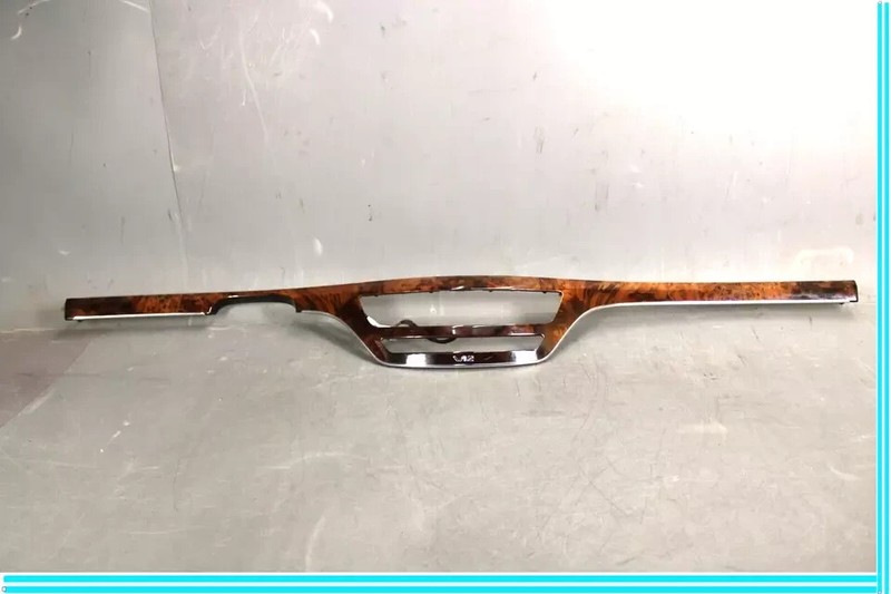 07-13 Mercedes W221 S600 S65 S550 V12 Dashboard Dash Center Trim Bezel Wood OEM