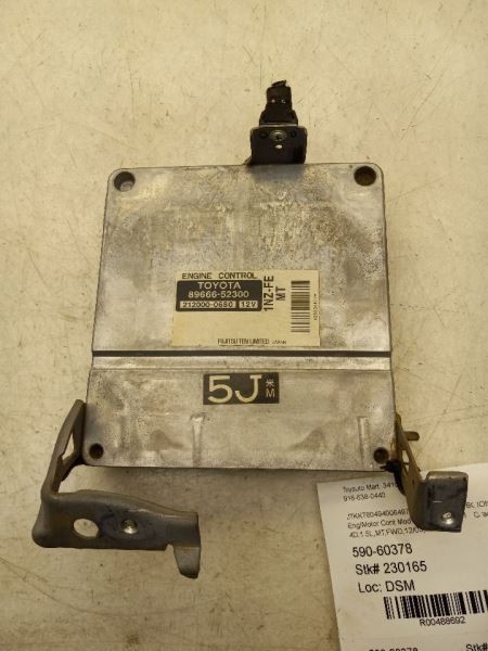 2004 SCION XA 1.5L FWD MT ENGINE CONTROL MODULE ECM ASSEMBLY