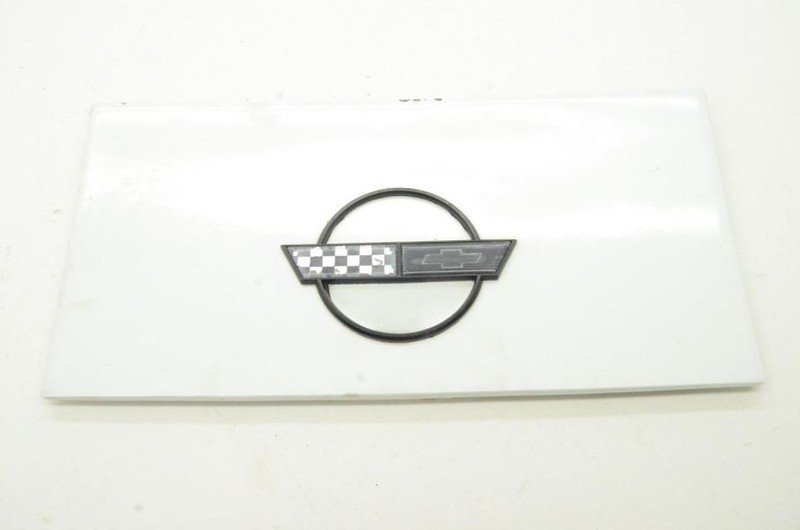 1994-1996 Chevrolet Corvette C4 5.7L White Fuel Filler Door 10125966