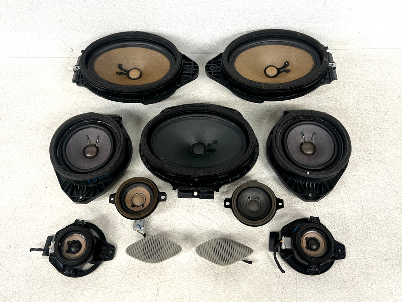 ⭐2014-2019 CADILLAC CTS FRONT & REAR AUDIO SPEAKERS & TWEETERS SET OEM LOT2583