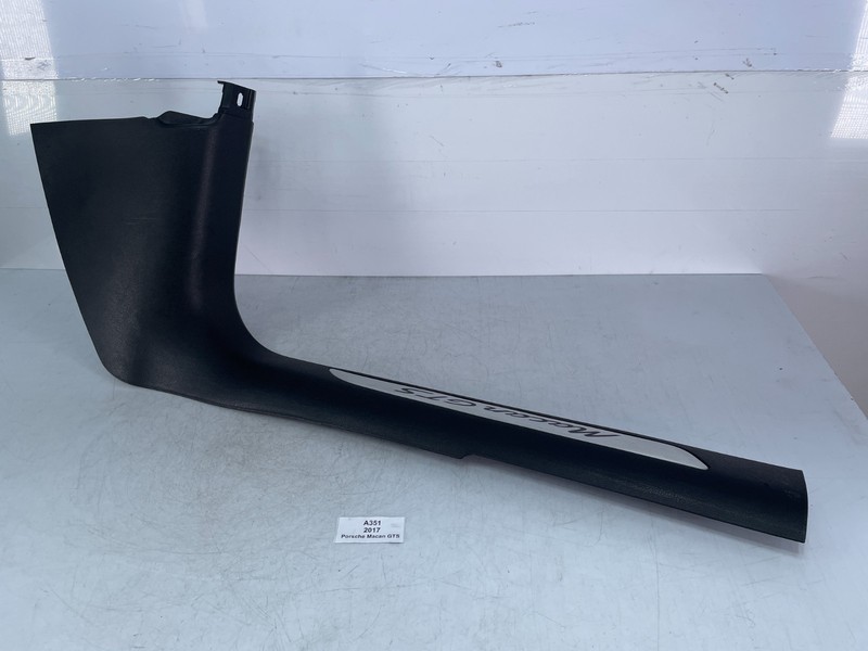✅ 15-18 OEM Porsche Macan GTS 95B Front Right Passenger Door Sill Scuff Trim *