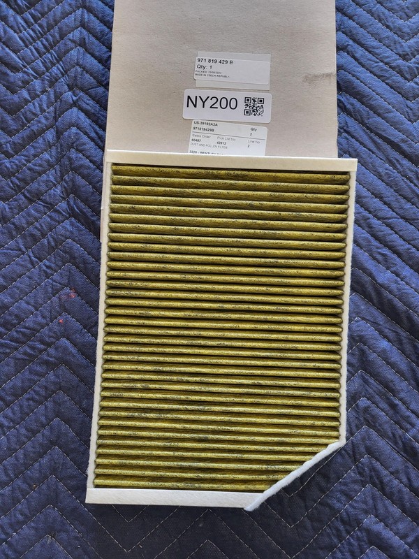 Used Oem Bentley Cabin Air Filter 2020 for Continental GT 971819429B 2018 2019