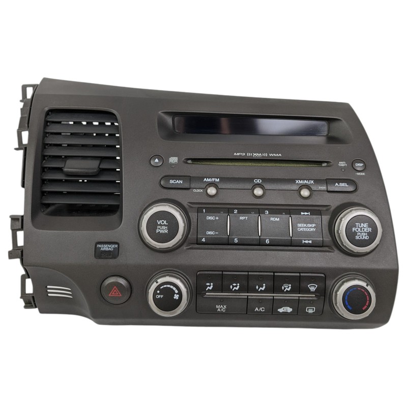 2006 2007 2008 Honda Civic CD Player Radio Receiver Satellite 39101-SNA-A510-M1