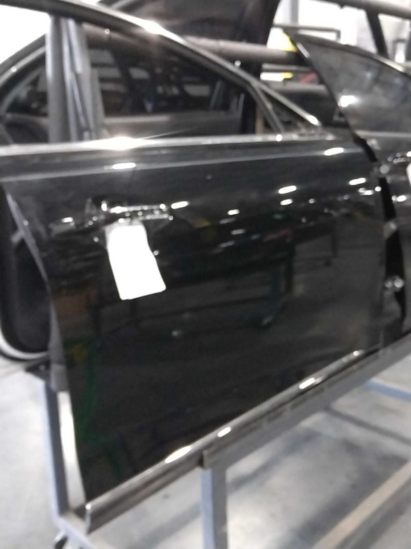 2018 KIA Cadenza Right Front Door Black OEM Used 642803 51K Miles