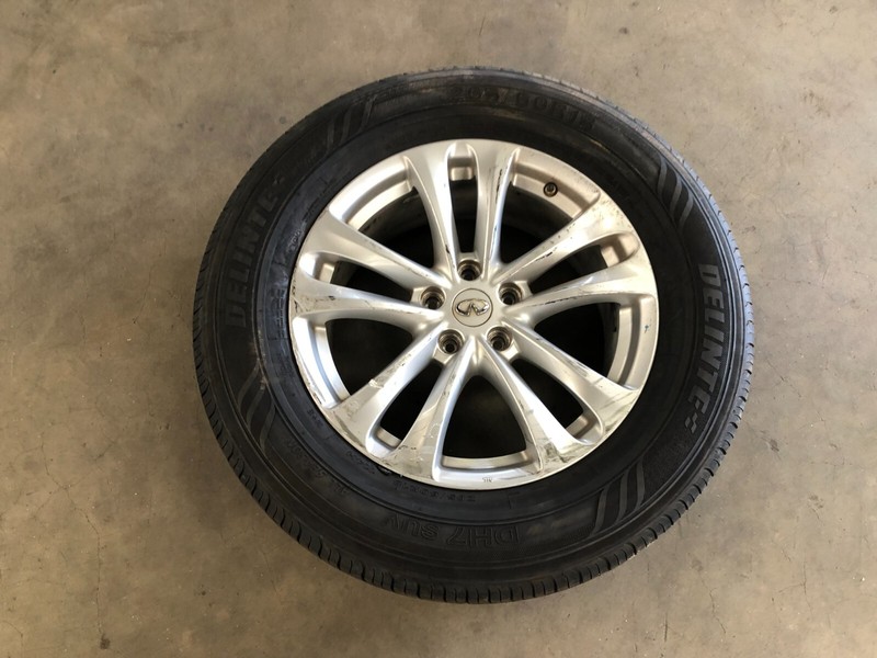 ⭐2009-2014 INFINITI FX35 QX70 265/60/18 18" INCH WHEEL RIM TIRE 18X8 OEM LOT2272