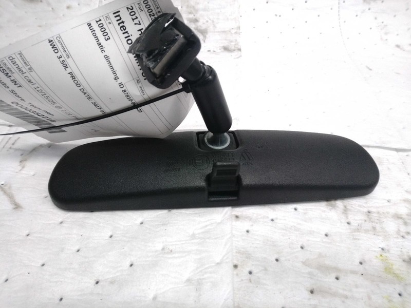2017 Toyota Highlander OEM Grey Interior Rear View Mirror - Used, 75K Miles