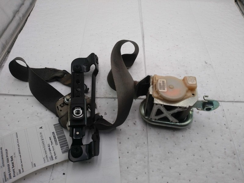 2008 Dodge 1500 Pickup Red OEM Seat Belt, Used, 204k Miles, Warranty 6 Months