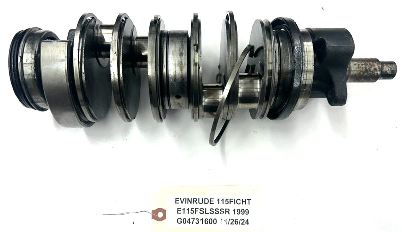 Evinrude Johnson Crankshaft Assembly 1999-201075-130HP - 0439568 FRESHWATER!